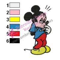 Mickey Mouse Cartoon Embroidery 33